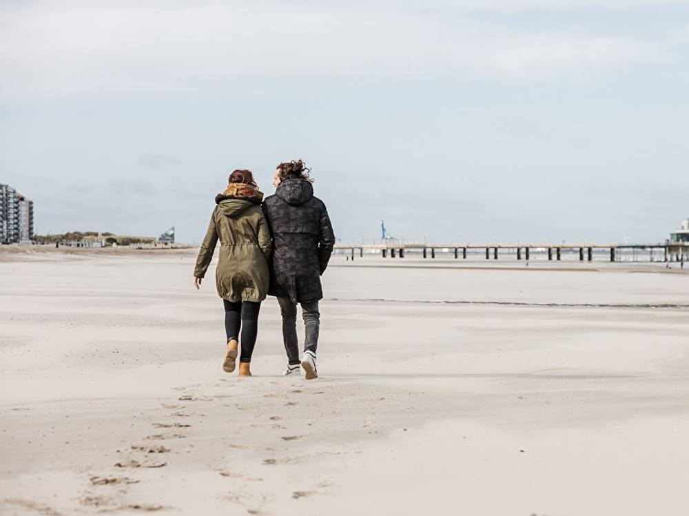 beach walk